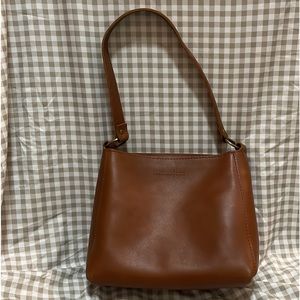 Almost Perfect Portland Leather Goods triangle bag beautiful honey